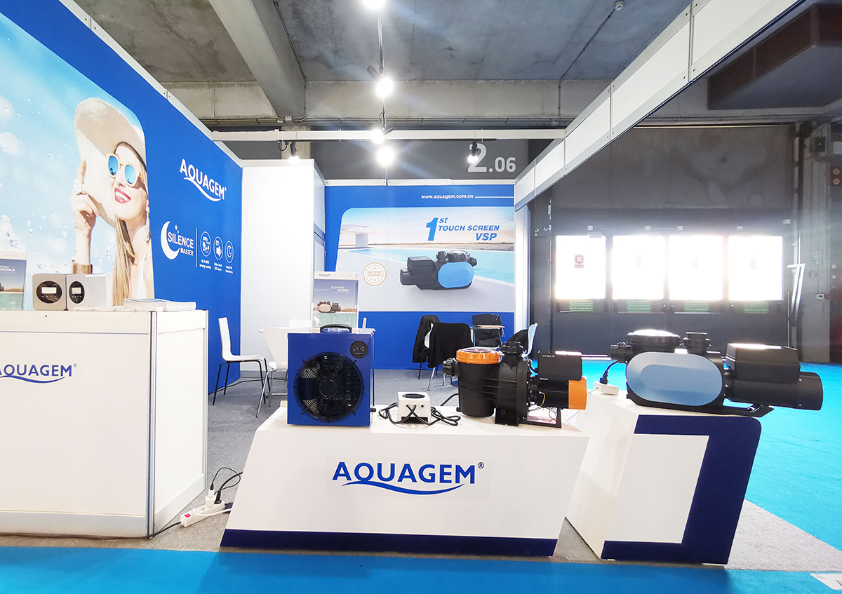 Innovations at Aquagem stand A105 Hall 2, Piscina & Wellness Barcelona 2019_04