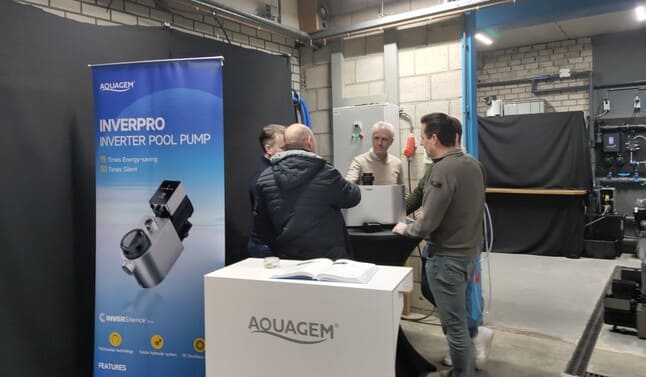 Aquagem Inverter Pool Pumps Make a Splash on the European Tour, Reaping the Harvest